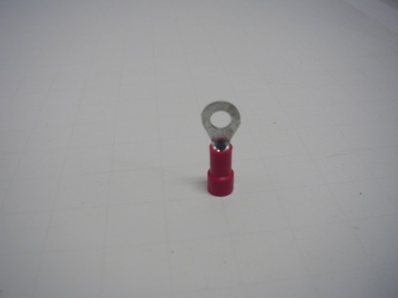 22 - 18 Gauge No. 8 Ring Terminal / Red Insulated Vinyl (Item #13) $.10 Each